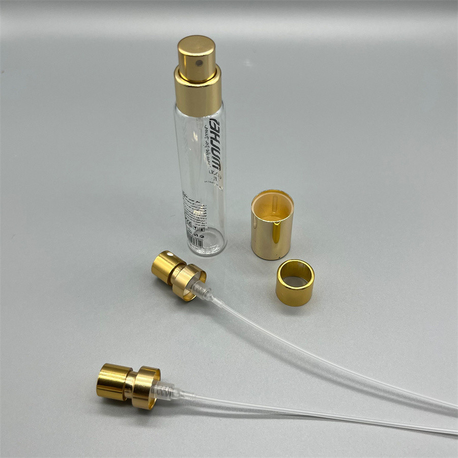 Premium Golden Perfume Bottle Pump - Chic Accessory for Perfumes