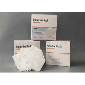 GB2626 Protective White 3D Folding 5 Ply KN95 Face Mask