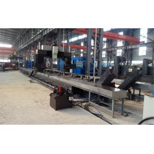China Heavy Steel Bridge CNC Beam Drilling Machine Line High Speed factory
