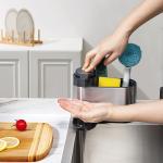 Kitchen Sink Tidy Caddy Sink Organizer With Sponge Holder Stainless Steel