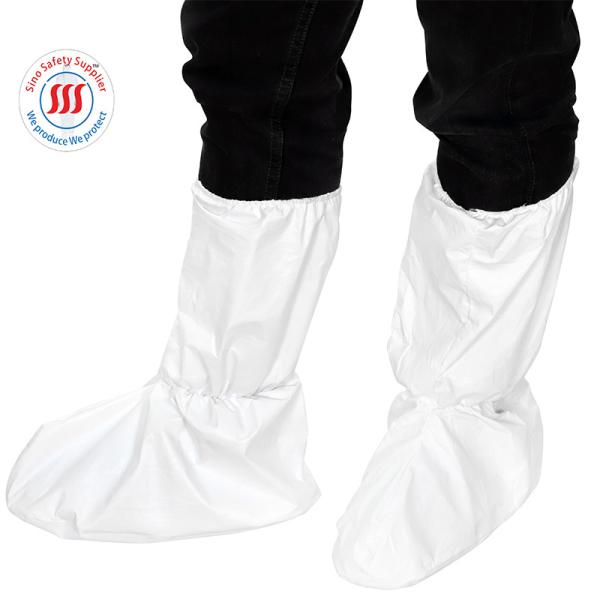 Hospital Waterproof Disposable Boot Cover Non Woven Microporous Safety Shoe