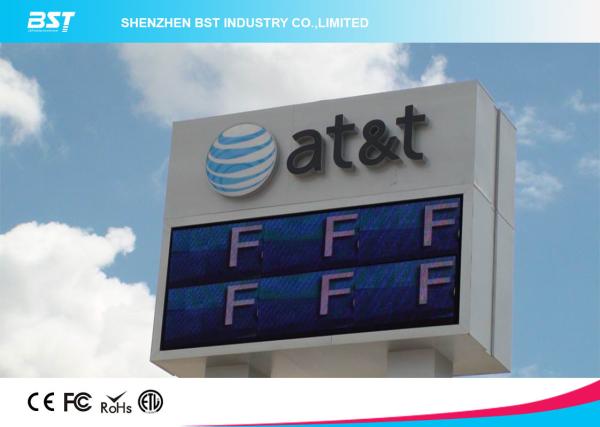 IP65 Waterproof RGB P6 Outdoor Advertising Led Display Screen self Regulation