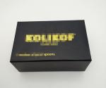 Rigid Paper Caviar Gift Set Book Shape Grade With Sponge Inner Tray