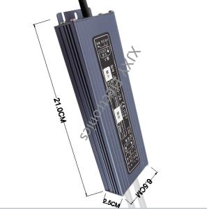 China Wall Light IP67 Waterproof LED Driver Thin 10A 24V 250W Power Supply factory