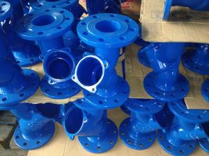 China ANSI y strainer flanged ends factory