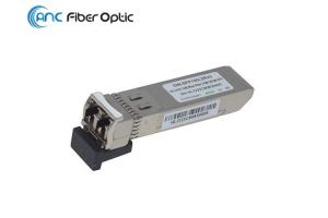 China Cisco HP Fiber Optic Transceiver 10G SFP+ C Band DWDM C17-C61 80KM LC Duplex factory