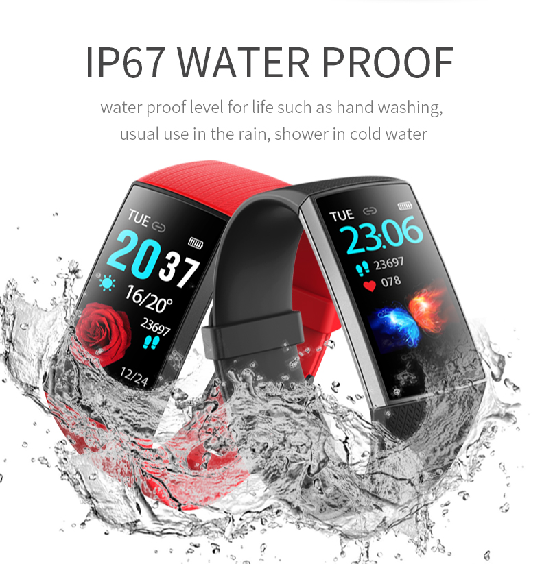 ECG Waterproof Smartwatch Heart Rate Blood Pressure Blood Oxygen Smart Watch