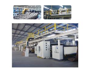 China Dpack corrugated Color RAL 1013 Conveyor Bridge For Corrugated Cardboard Production Line factory