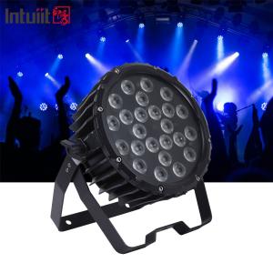 China Aluminum 82W RGB Led Par Light LED DMX Stage Flat Par Light Ultra Thin LED Stage Light factory