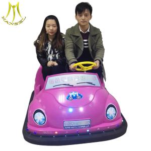 China Hansel China factory amusement park model plastic bumper car with battery operated factory
