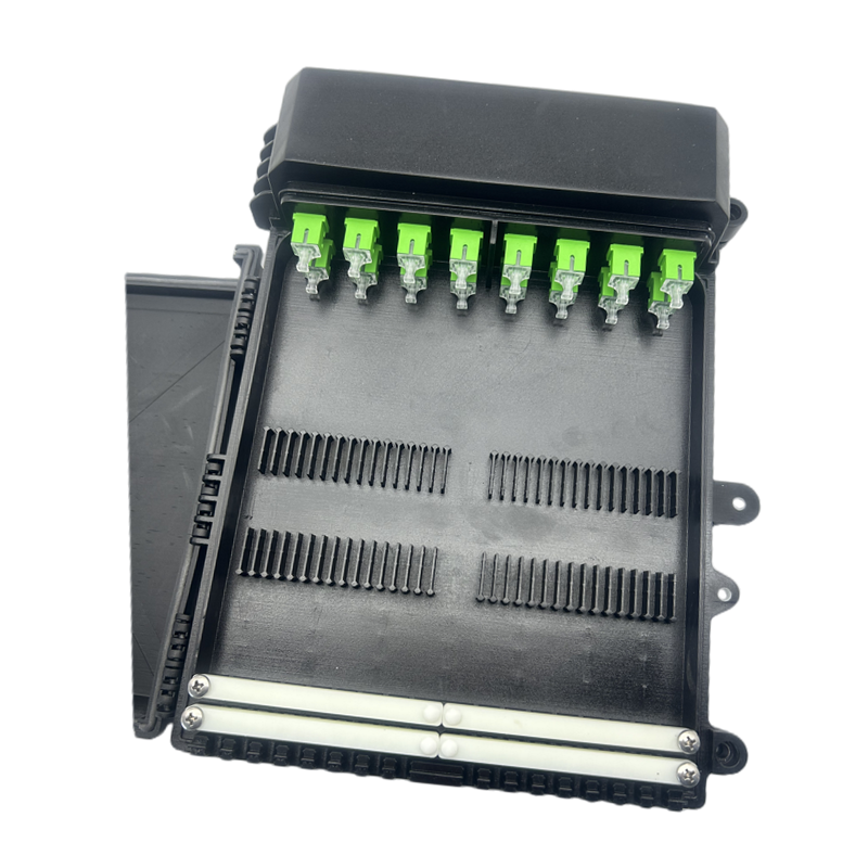 PC ABS IP68 FTTH Fiber Optic Distribution Box with and Temperature Range of -40C- 85C
