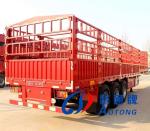 Standard 28Ton Landing Gear 3 Axle 60 Ton Truck Open Cargo Flatbed Stake Fence
