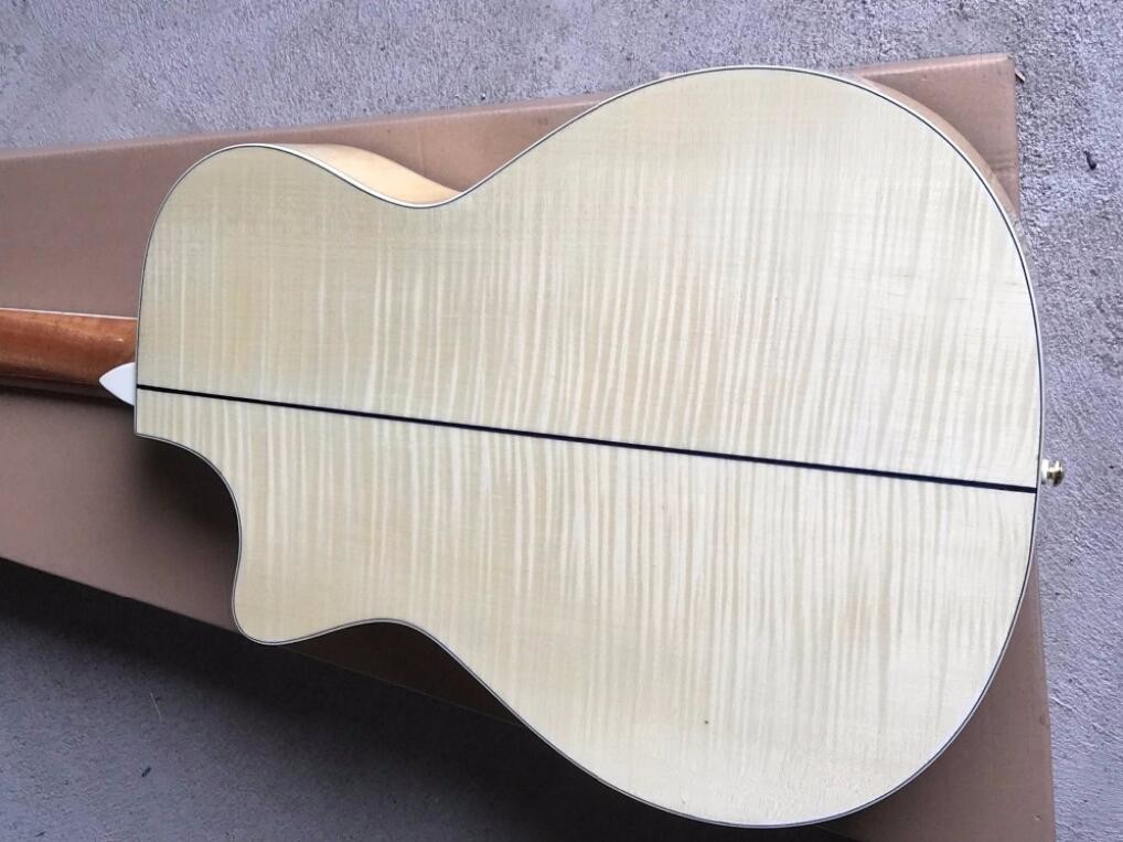 612ce acoustic guitar TY 614ce acoustic electric guitar natural wood acoustic 614 guitar