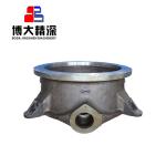 Main Frame 1033781826 in Carbon Steel for Cone Crusher Spare Parts OEM