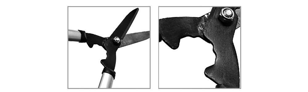 SINSEUNG SB702A Bush Cutters Trimmer with Sharp Wavy Blades Garden Shears for Hedges