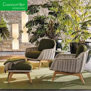 China Modern Outdoor Furniture Luxury Lounge Sofa Woven Rope Furniture With Cushion For Outdoor And Comfort factory