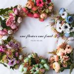 Artificial flowers, fake flowers, diamond tea buds, plastic tea roses,