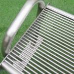 L1540W600H570mm Steel Garden Benches