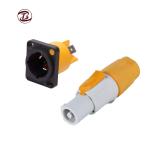 White Black Nylon Air Plug RJ45 Waterproof Connector