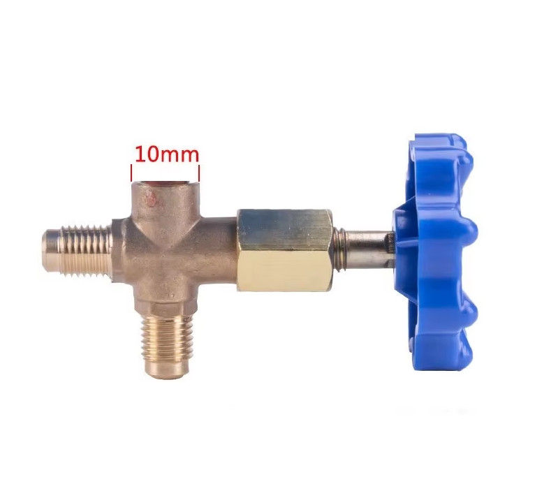 Customized Open Flow Can Tap Valve Parts for Standerd Color Refrigeration Unit