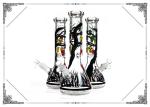 7mm Thick Glass Water Bongs Smoking Pipes , Heady Bottom Beaker Bongs