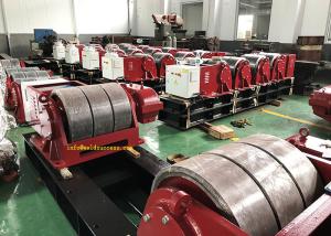 China 200T Heavy Duty Conventional Tank Turning Rolls, Steel Wheel Welding Rotator Stand factory