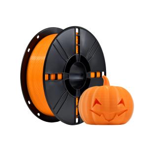 China PLA+Orange Filament 1.75mm 3D Printer Filament Temperature 200-240C And Strong Toughness factory