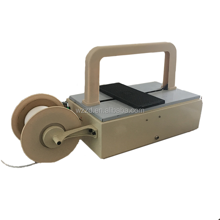 19pcs/Min Mini Table Strapping Machine Airport Luggage Packaging Wrapping Machine