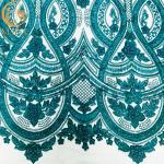 Special Pattern 3D Embroidery Lace Fabric Handmade For Fashion Dress