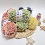 Imitation Fur Yarn Blanket Scarf Set Fluffy Big Cotton Crochet DIY Household