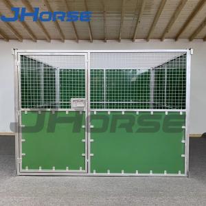 China Customized European Horse Stalls Featuring Welded Panels In Portable Horse Stable factory