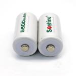 Soshine C Size Rechargeable Batteries 1.2V NiMH 5500mAh