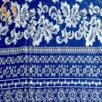 High End Exclusive White Bridal Tulle Lace Fabric Handmade Embroidery