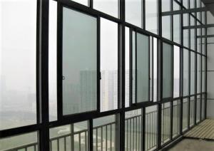 China 3 Tracks Aluminium Sliding Window Profile Double Glazed Window Profiles OEM Design factory