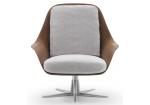Sveva Swivel Flexform Armchair , Flexform Dining Chairs With Armrests