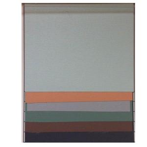 China 250cm Width Tone-to-tone Black Out Roller Blinds Fabric factory