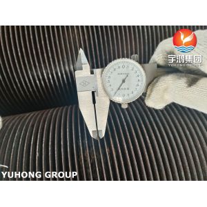 ASTM A106 Gr.B HFW Solid Finned Tube with CS Fins for Process Gas Heaters