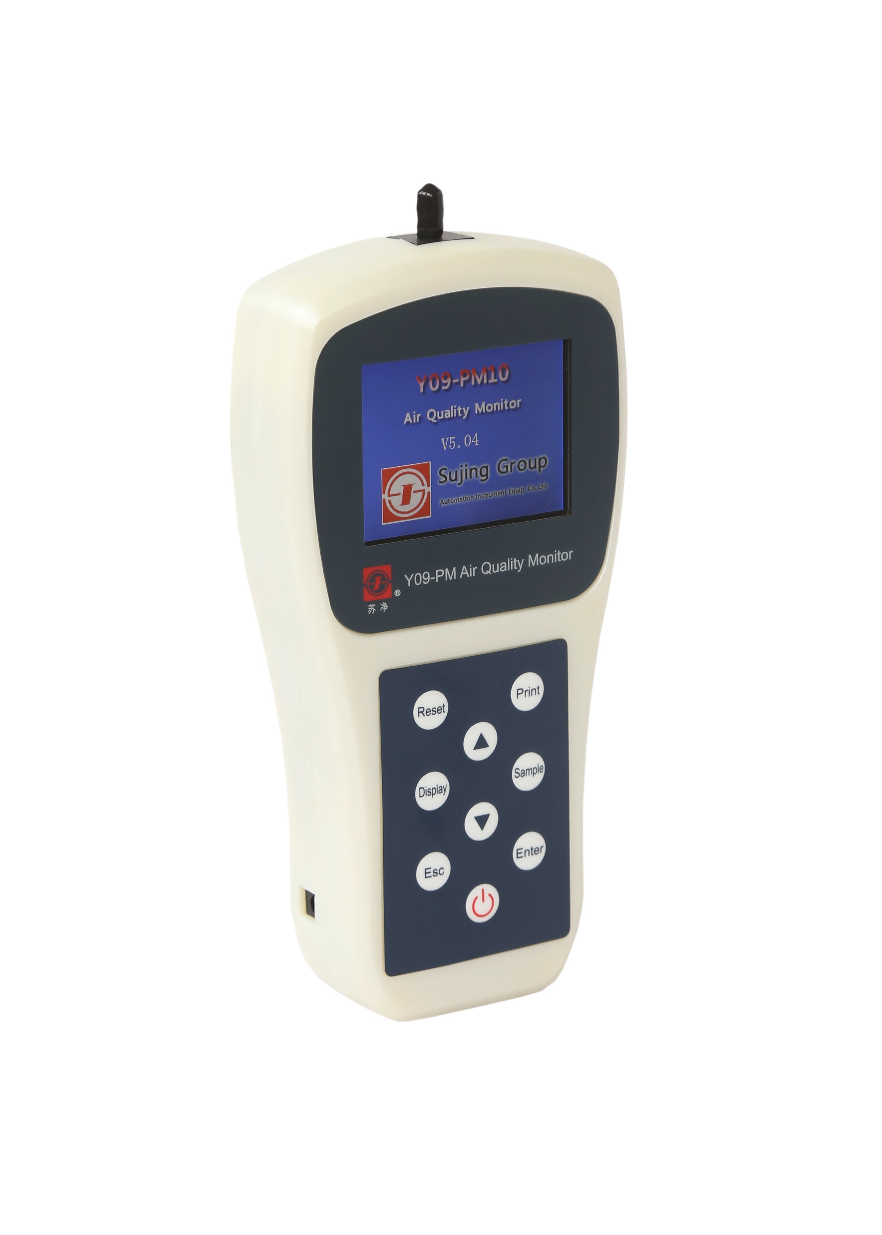 AC Adapter Laser Portable Air Pollution Quality Monitor PM10 106Kpa