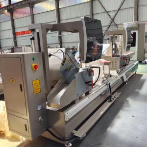 China Digital Display Double Head Cutting Saw With 550mm diameter saw blade cutting 45 and 90 degree factory