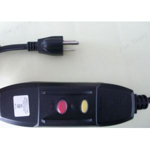 China North American GFCI power cord with Nema 5-15p plug UL approved on sale