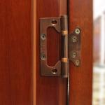 PU Painting HDF Soundproof Wooden Door 210cm Height Evniromental Friendly