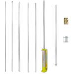 27mhz Dual Band 144/430m 8m 10m 30m Mast Pole Base Station Fiberglass Telescopic
