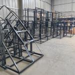 Packing size 970*620*1330mm Cyclone Separator Dust Collector for Industrial Dust