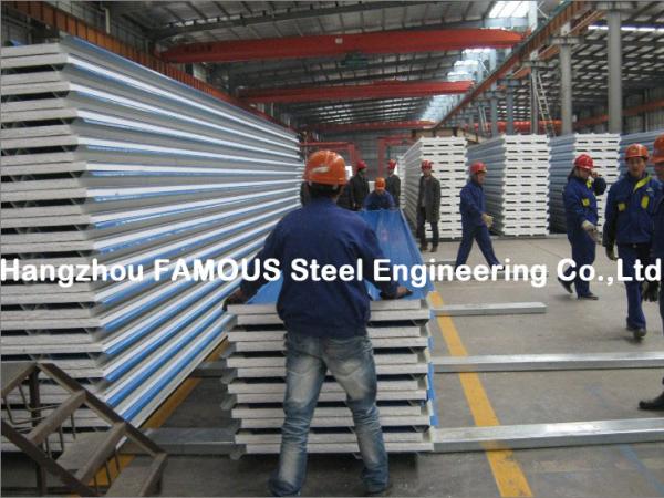 Corrugated Steel Roofing Sheet Metal Roofing Sheets Sandwich Panel EPS PU Rock