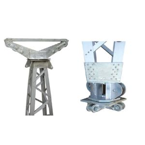 Frame Style Tower Erection Tools Inner Suspend Lattice Gin Pole Derrick Crane