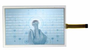 China 10.1 Inch 4 Wire Resistive Touch Screen , Resistive Touch Display High Resolution factory