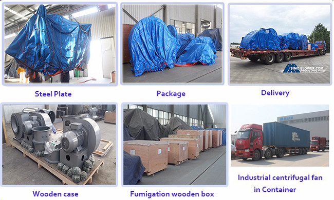 5-12 Series Centrifugal Flow Fan For Industrial Dust Collector And Filtration