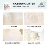Multiple Deodorizing Cassava Cat Litter 3 Second Water Absorption Cat Tofu