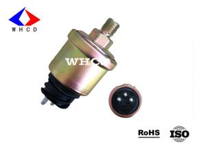 China Three Pins Color Zinc Plated Oil Pressure Gauge Sensor For Truck / Bus / Boat factory
