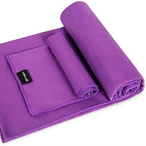 China Non Slip 2 In1 320gsm 68''X24'' Yoga Microfiber Towel factory